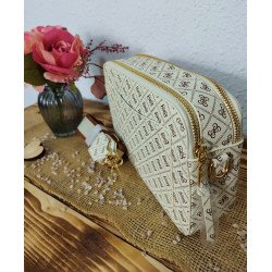 Bolso bandolera Henry beige